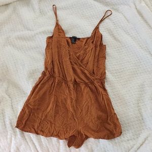 Rust Orange Romper